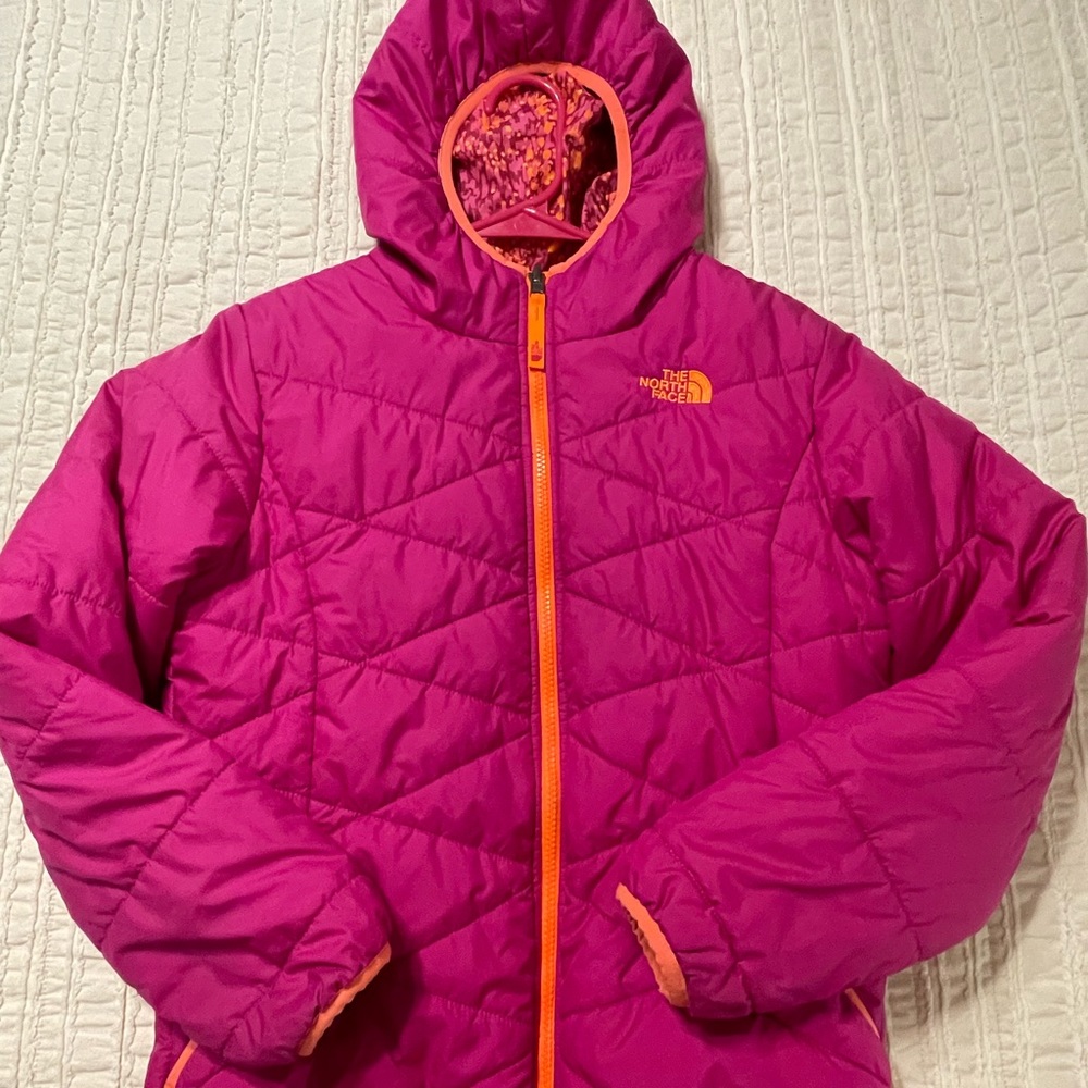 Girl’s North Face Reversible Puffer Jacket